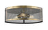 Z-Lite Meshsmith 3 Light Flush Mount in Brushed Nickel Finish Model: 331F18-BN