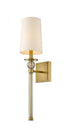 Z-Lite Mia 1 Light Wall Sconce in Brushed Nickel Finish Model: 805-1S-BN