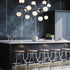 Z-Lite Midnetic 13 Light Linear Chandelier in Matte Black Finish Model: 730-13L-MB