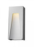 Z-Lite Millenial 1 Light Outdoor Wall Light in Black Gold Finish Model: 561B-BK-GD-CSL-LED