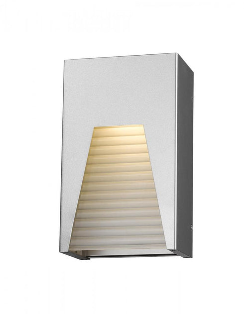 Z-Lite Millenial 1 Light Outdoor Wall Light in Black Gold Finish Model: 561S-BK-GD-CSL-LED