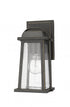 Z-Lite Millworks 1 Light Outdoor Wall Light in Oil Rubbed Bronze Finish Model: 574S-ORB