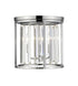 Z-Lite Monarch 3 Light Flush Mount in Chrome Finish Model: 439F12-CH