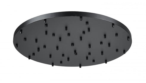 Z-Lite Multi Point Canopy 27 Light Ceiling Plate in Brushed Nickel Finish Model: CP3627R-BN