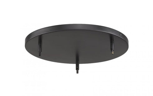 Z-Lite Multi Point Canopy 3 Light Ceiling Plate in Brushed Nickel Finish Model: CP1803-BN