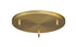 Z-Lite Multi Point Canopy 3 Light Ceiling Plate in Brushed Nickel Finish Model: CP1803-BN