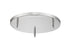 Z-Lite Multi Point Canopy 3 Light Ceiling Plate in Brushed Nickel Finish Model: CP1803-BN