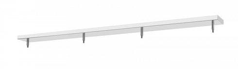 Z-Lite Multi Point Canopy 4 Light Ceiling Plate in Brushed Nickel Finish Model: CP5404-BN
