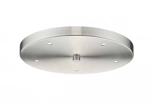 Z-Lite Multi Point Canopy 5 Light Ceiling Plate in Brushed Nickel Finish Model: CP1205R-BN