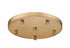 Z-Lite Multi Point Canopy 5 Light Ceiling Plate in Brushed Nickel Finish Model: CP1205R-BN