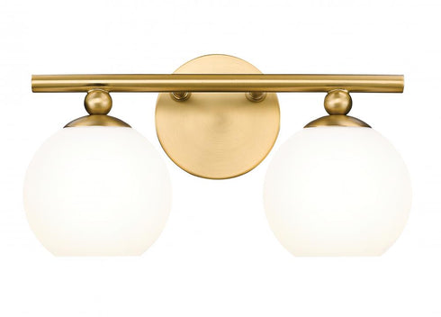 Z-Lite Neoma 2 Light Vanity in Brushed Nickel and Finish Model: 1100-2V-BN