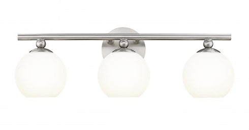 Z-Lite Neoma 3 Light Vanity in Brushed Nickel and Finish Model: 1100-3V-BN