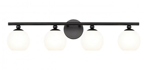 Z-Lite Neoma 4 Light Vanity in Brushed Nickel and Finish Model: 1100-4V-BN