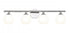 Z-Lite Neoma 4 Light Vanity in Brushed Nickel and Finish Model: 1100-4V-BN