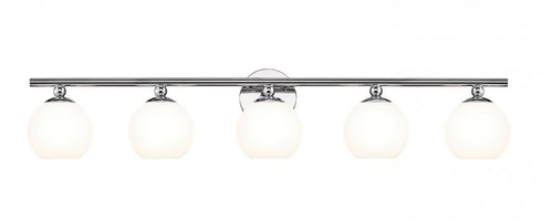 Z-Lite Neoma 5 Light Vanity in Brushed Nickel and Finish Model: 1100-5V-BN