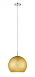 Z-Lite Nimbus 1 Light Pendant in Chrome Finish Model: 914-12CH