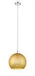 Z-Lite Nimbus 1 Light Pendant in Chrome Finish Model: 914-12CH