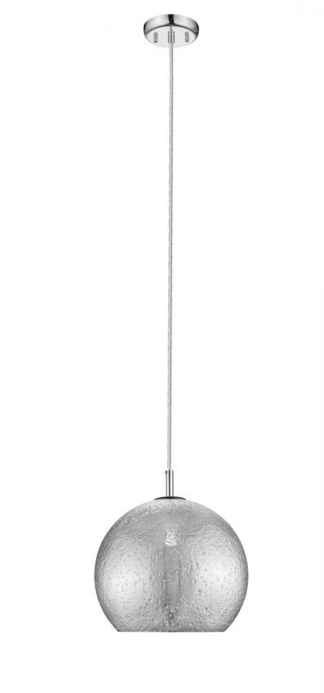 Z-Lite Nimbus 1 Light Pendant in Chrome Finish Model: 916-12CH