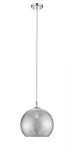 Z-Lite Nimbus 1 Light Pendant in Chrome Finish Model: 916-12CH
