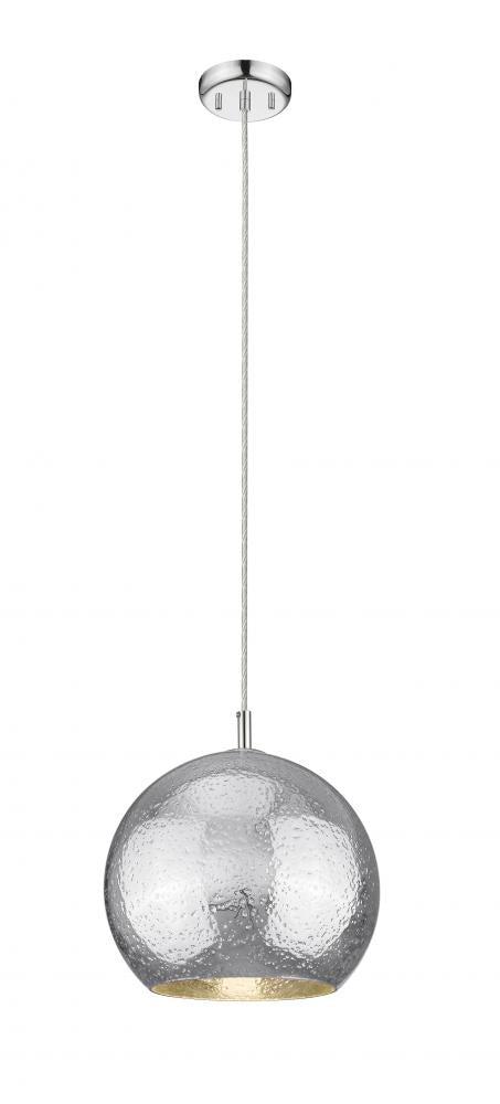 Z-Lite Nimbus 1 Light Pendant in Chrome Finish Model: 916-12CH