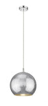 Z-Lite Nimbus 1 Light Pendant in Chrome Finish Model: 916-12CH