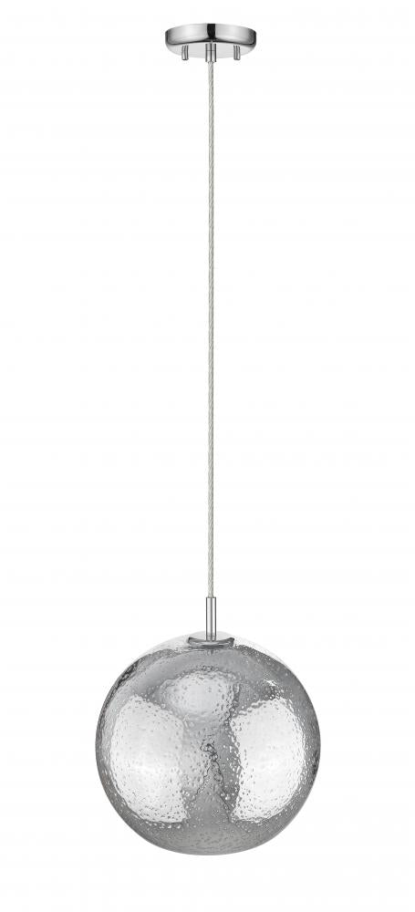 Z-Lite Nimbus 1 Light Pendant in Chrome Finish Model: 916-12CH