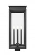 Z-Lite Nova 4 Light Outdoor Post Mount Fixture in Black Finish Model: 5018PHBS-BK