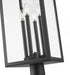 Z-Lite Nova 4 Light Outdoor Post Mounted Fixture in Black Finish Model: 5018PHBR-5010P-BK