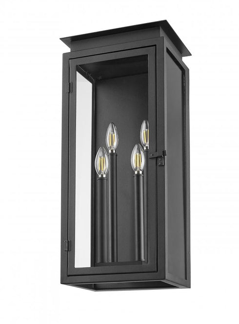 Z-Lite Nova 4 Light Outdoor Wall Light in Black Finish Model: 5018B-BK