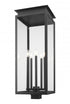 Z-Lite Nova 5 Light Outdoor Post Mount Fixture in Black Finish Model: 5018PHXLS-BK