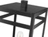 Z-Lite Nuri 1 Light Outdoor Post Mount Fixture in Black Finish Model: 596PHMR-BK