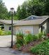 Z-Lite Nuri 1 Light Outdoor Post Mounted Fixture in Black Finish Model: 596PHBR-519P-BK