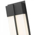 Z-Lite Nyx 2 Light Outdoor Wall Light in Black Finish Model: 5014S-BK-LED