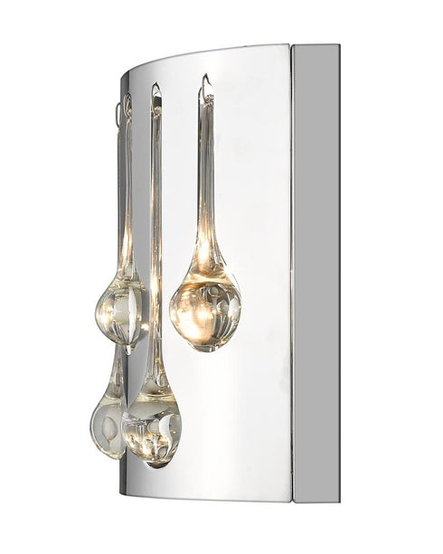 Z-Lite Oberon 2 Light Wall Sconce in Chrome Finish Model: 453R2S-CH