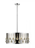 Z-Lite Oberon 5 Light Pendant in Chrome Finish Model: 453-20CH