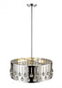 Z-Lite Oberon 6 Light Chandelier in Chrome Finish Model: 453-24CH