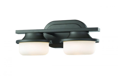 Z-Lite Optum 2 Light Vanity in Brushed Nickel Finish Model: 1917-2V-BN-LED