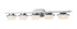 Z-Lite Optum 5 Light Vanity in Brushed Nickel Finish Model: 1917-5V-BN-LED