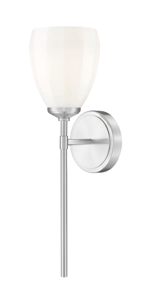 Z-Lite Oren 1 Light Wall Sconce in Brushed Nickel Finish Model: 7004-1S-BN