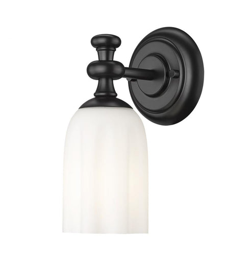 Z-Lite Orion 1 Light Wall Sconce in Brushed Nickel Finish Model: 1102-1S-BN