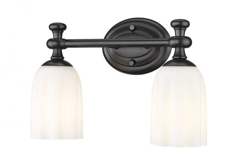 Z-Lite Orion 2 Light Vanity in Brushed Nickel Finish Model: 1102-2V-BN