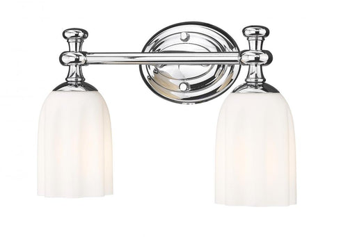 Z-Lite Orion 2 Light Vanity in Brushed Nickel Finish Model: 1102-2V-BN