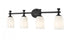 Z-Lite Orion 4 Light Vanity in Brushed Nickel Finish Model: 1102-4V-BN