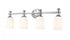 Z-Lite Orion 4 Light Vanity in Brushed Nickel Finish Model: 1102-4V-BN