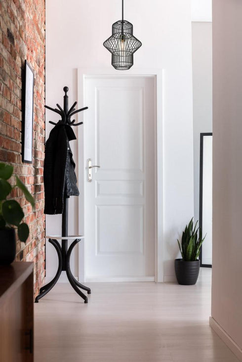 Z-Lite Orsay 1 Light Pendant in Matte Black Finish Model: 1941P15-MB