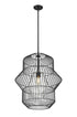 Z-Lite Orsay 1 Light Pendant in Matte Black Finish Model: 1941P24-MB