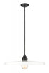 Z-Lite Paloma 1 Light Pendant in Brushed Nickel Finish Model: 820P24-BN