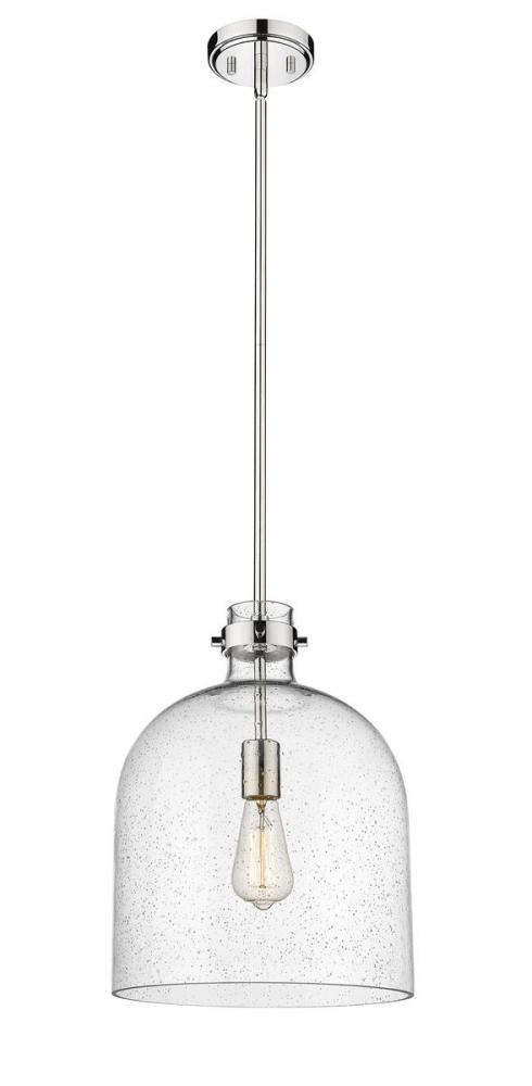 Z-Lite Pearson 1 Light Pendant in Brushed Nickel Finish Model: 817-12BN