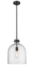 Z-Lite Pearson 1 Light Pendant in Brushed Nickel Finish Model: 817-12BN