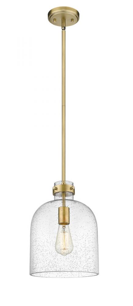 Z-Lite Pearson 1 Light Pendant in Brushed Nickel Finish Model: 817-9BN